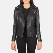 Flashback Leather Biker Jacket – alternate product view 2