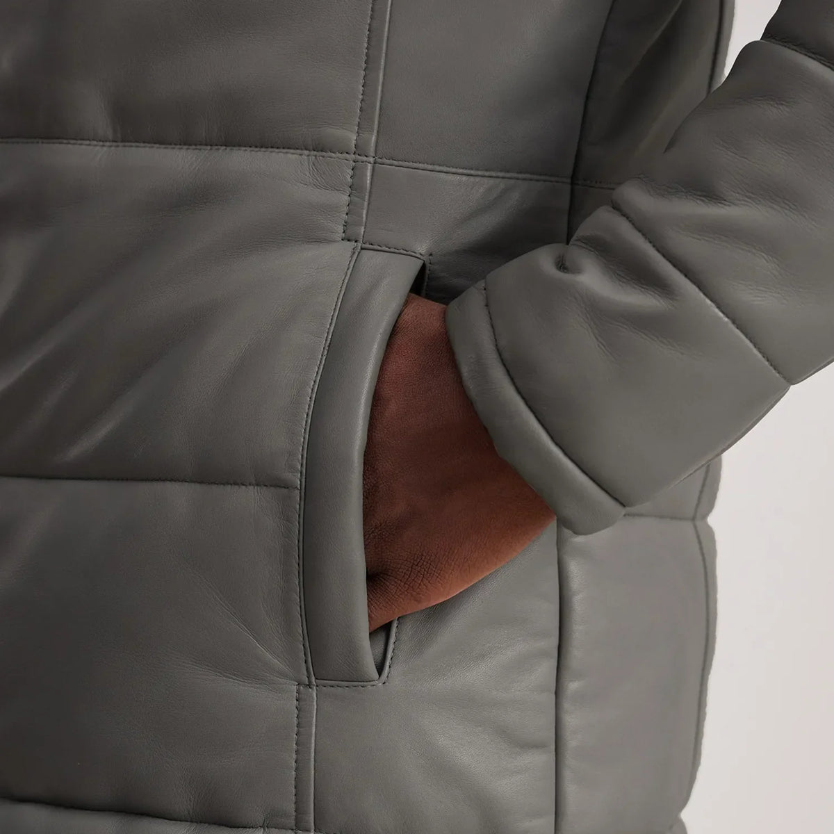 
Floyd Coat Tan Puffer Jacket – alternate product view 6