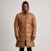 
Floyd Coat Tan Puffer Jacket – alternate product view 4