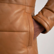
Floyd Coat Tan Puffer Jacket – alternate product view 6