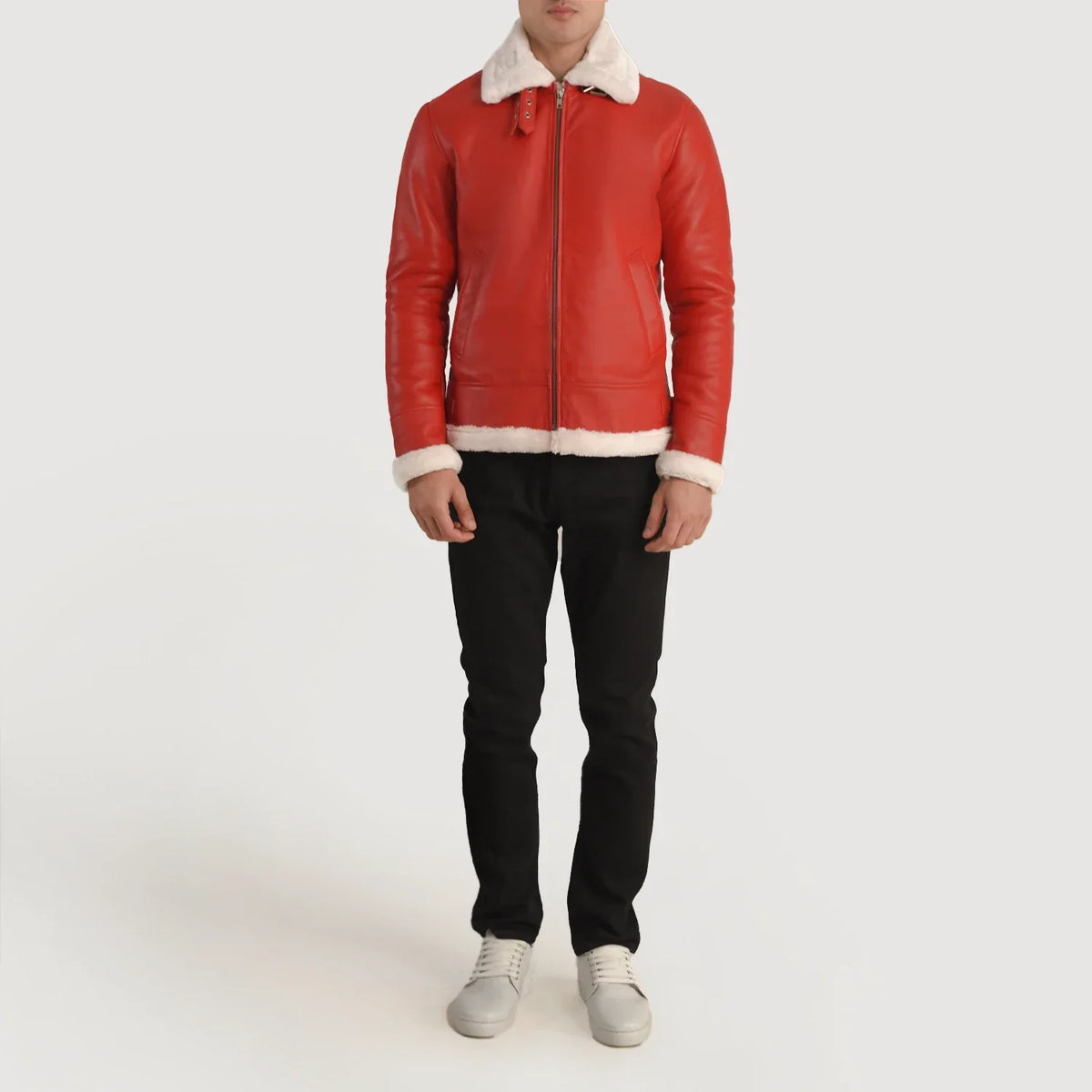 Francis B-3 Black Bomber Jacket – alternate product view 3