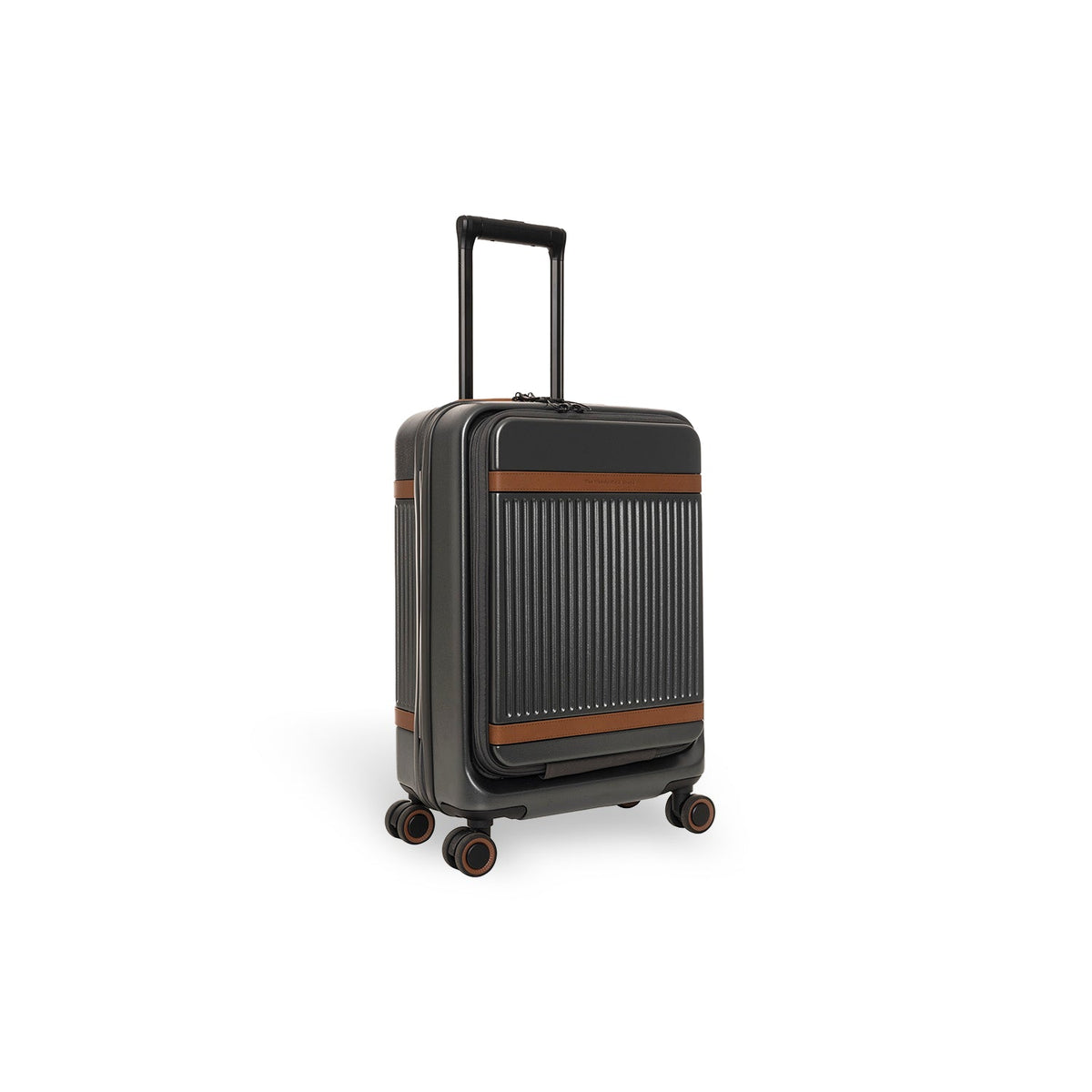 
Urban Graphite Hand Luggage Suitcase Front Pocket Zuna, front view