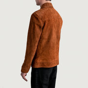 Inferno Leather Brown Jacket – alternate product view 6