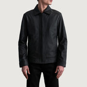 Inferno Leather Brown Jacket – alternate product view 3