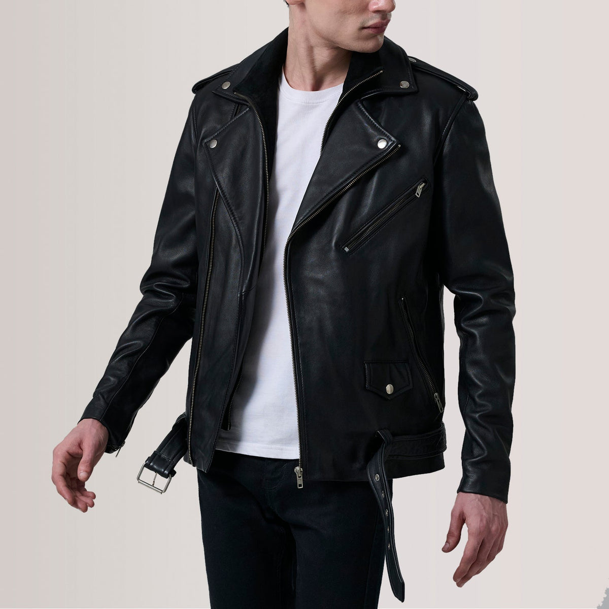 Men's fur and shearling coats category