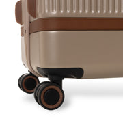 Large Suitcase Zuna - Lateral Side Profile View Showing Sleeve Cut &amp; Athletic Taper Fit