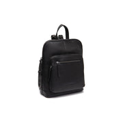 Floran Full-Grain Leather Backpack in Classic 100% Full-Grain Leather - Full Exterior Front Profile View | Buy Online