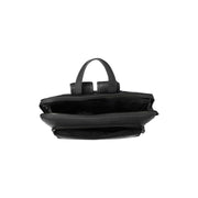 
Solid Antique Brass Hardware & Heavy-Duty Dual Zipper Detail on Fornella Full-Grain Leather Backpack