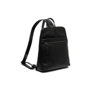 Linford Full-Grain Leather Backpack in Classic 100% Full-Grain Leather - Full Exterior Front Profile View | Buy Online