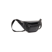Vernio Full-Grain Leather Belt Bag in Classic 100% Full-Grain Leather - Full Exterior Front Profile View | Buy Online