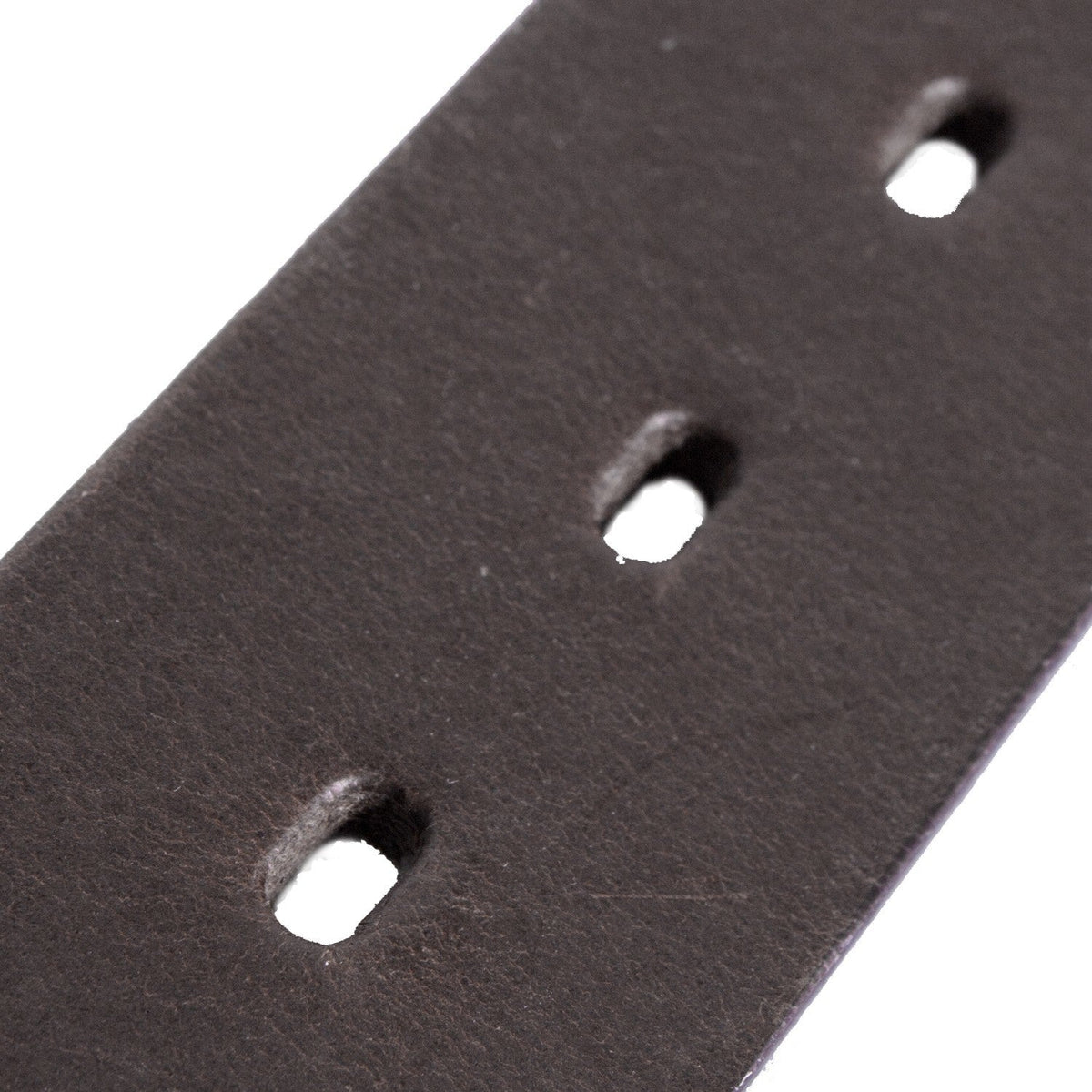 Brown Leather Belt Brandon, detail view 1