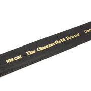Manovo Full-Grain Leather Belt - Structured Side Profile Showing Gusset Depth &amp; Expansion Capacity