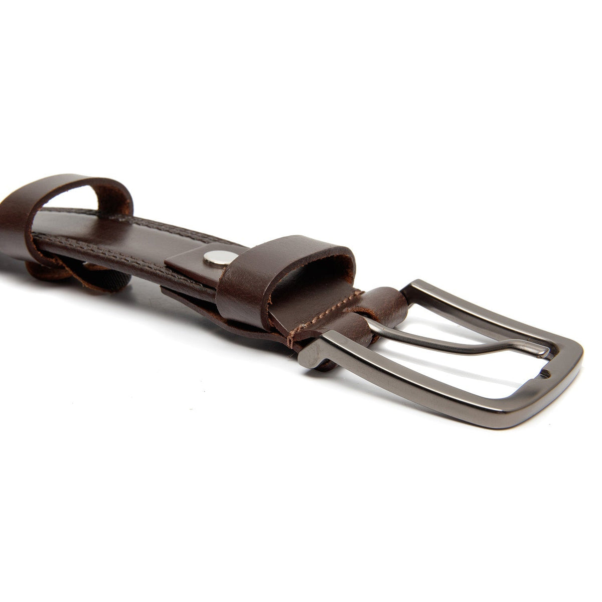 Reinforced Leather Base with Protective Metal Studs Detail