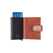 Barrea Full-Grain Leather Card Holder – alternate product view 3