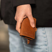 Lagos Full-Grain Leather Card Holder – alternate product view 2