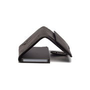 100% Full-Grain Wax Pull-Up 100% Full-Grain Leather Grain Texture &amp; Handcrafted Patina Detail