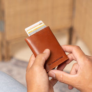 Paris Full-Grain Leather Card Holder – alternate product view 2
