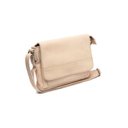 Ann Full-Grain Leather Crossbody Bag in Classic 100% Full-Grain Leather - Full Exterior Front Profile View | Buy Online