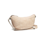 Clarita Full-Grain Leather Crossbody Bag in Classic 100% Full-Grain Leather - Full Exterior Front Profile View | Buy Online