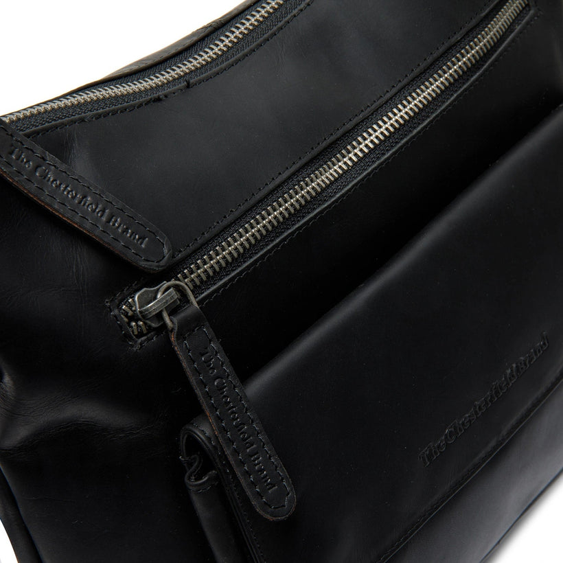 Hailey Full-Grain Leather Crossbody Bag
