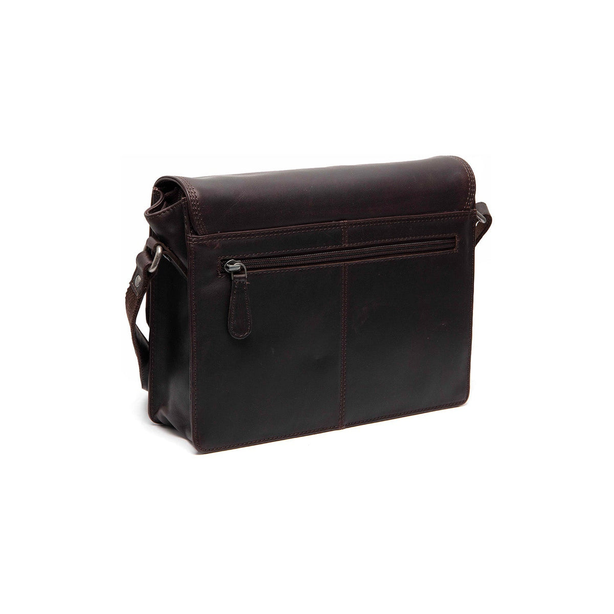 Brown Leather Crossbody Bag Lunor, detail view 4