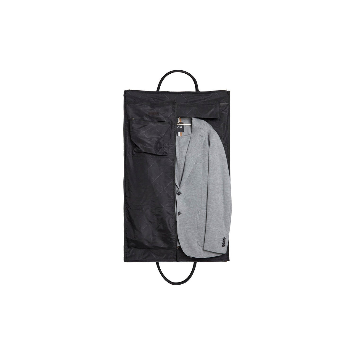 Classic 100% Full-Grain leather Goods - Back View Showing Tailored Shoulder Fit &amp; Clean Hemline