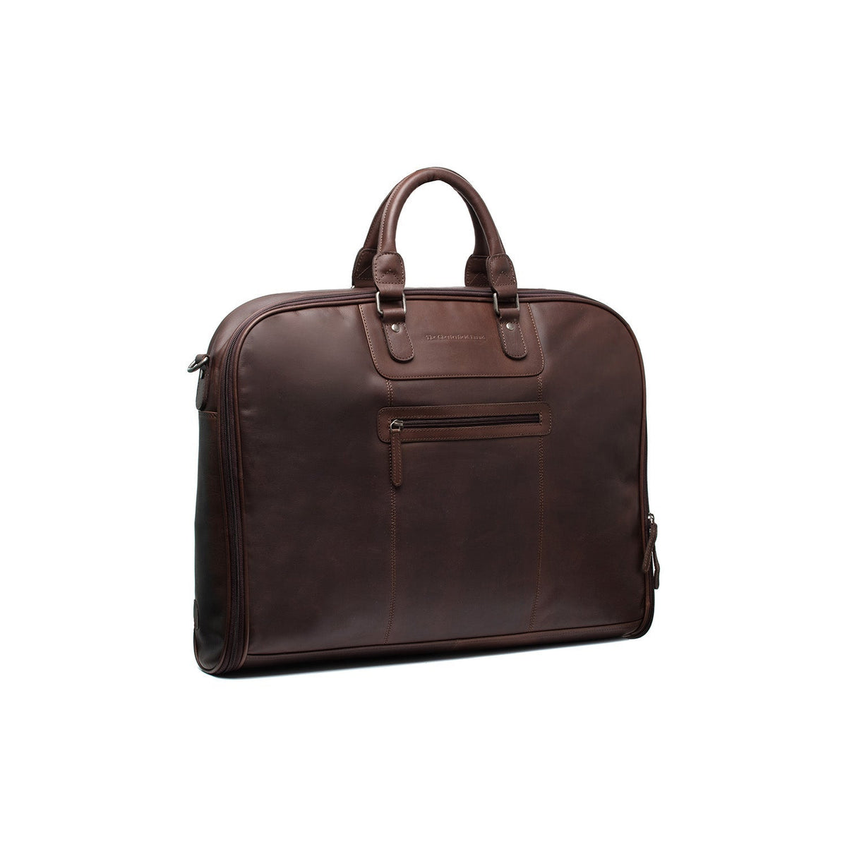 Tailored Rib Cuffs &amp; Hem Craftsmanship Construction Detail on Leather Garment Bag Josh