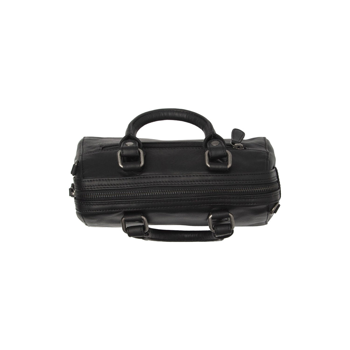 Classic 100% Full-Grain leather Goods - Back View Showing Tailored Shoulder Fit &amp; Clean Hemline