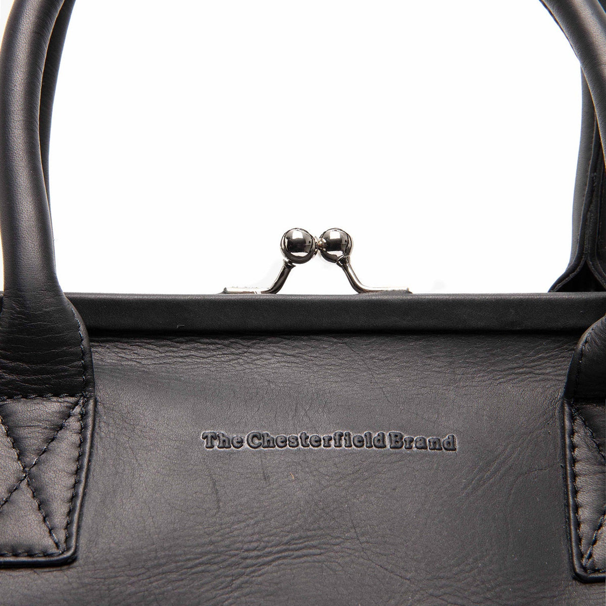 Classic 100% Full-Grain leather Goods - Back View Showing Tailored Shoulder Fit &amp; Clean Hemline