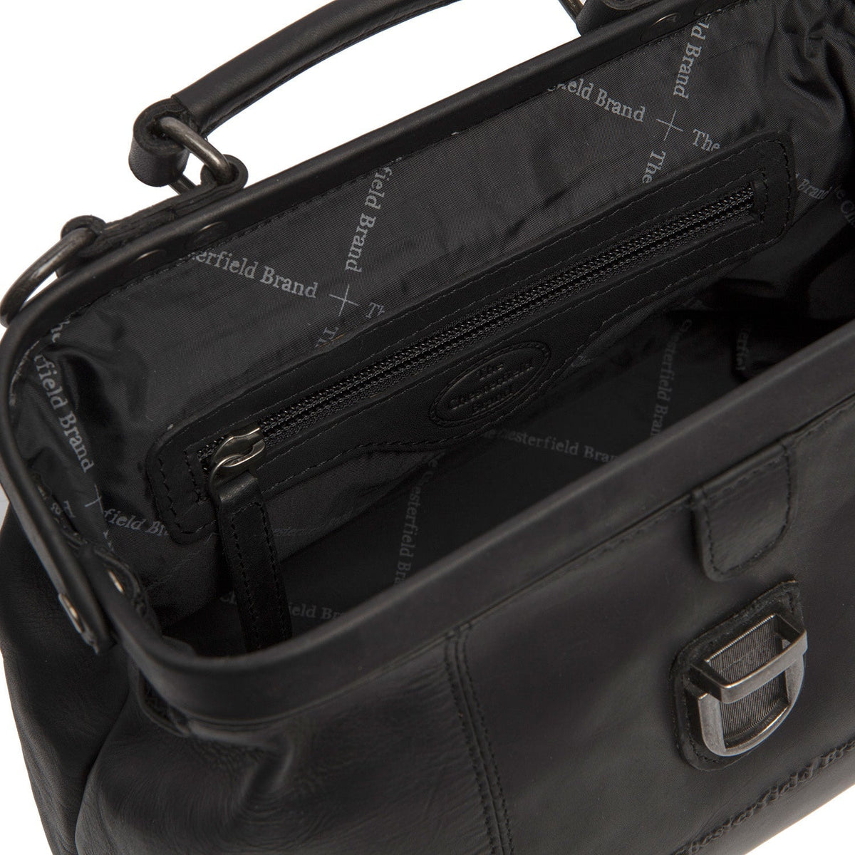 Classic 100% Full-Grain leather Goods - Back View Showing Tailored Shoulder Fit &amp; Clean Hemline
