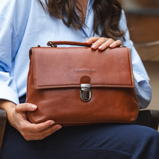 Renata Full-Grain Leather Handbag – alternate product view 2