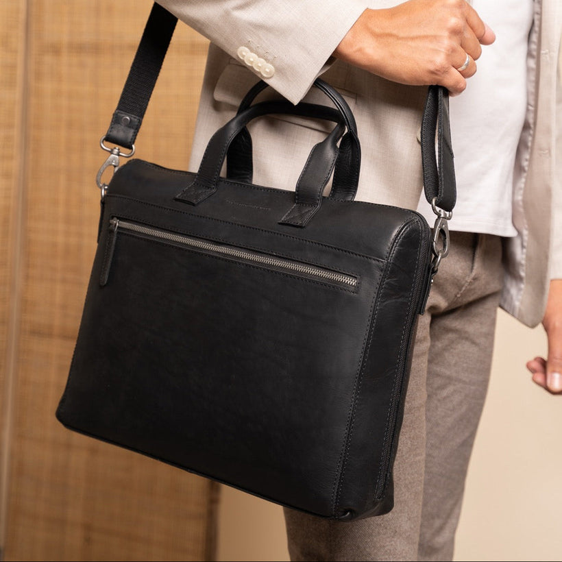 Levanto Full-Grain Leather Laptop Bag
