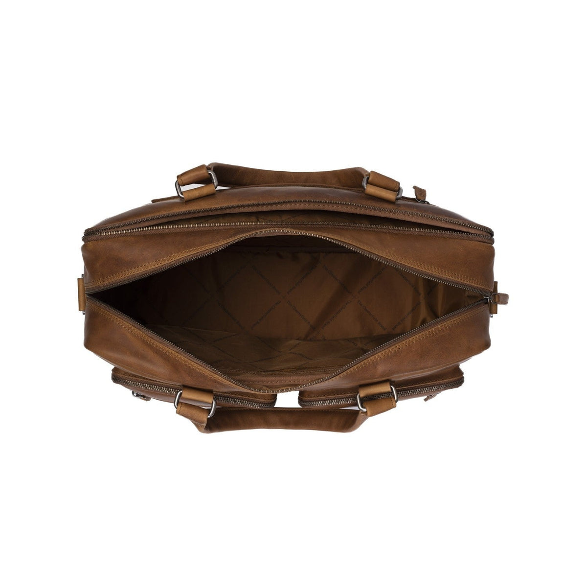 Misha Full-Grain Leather Laptop Bag – alternate product view 3