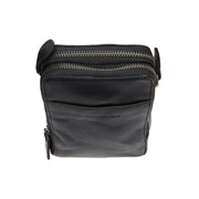 Authentic 100% Full-Grain Leather Grain Texture &amp; Heavy-Duty Seam Stitching Detail