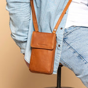 Langley Full-Grain Leather Phone Bag – alternate product view 2