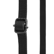 Tailored Rib Cuffs &amp; Hem Craftsmanship Construction Detail on Malaga Full-Grain Leather Phone Bag