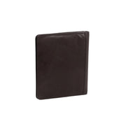 Brown Leather Portfolio Barnet, detail view 3