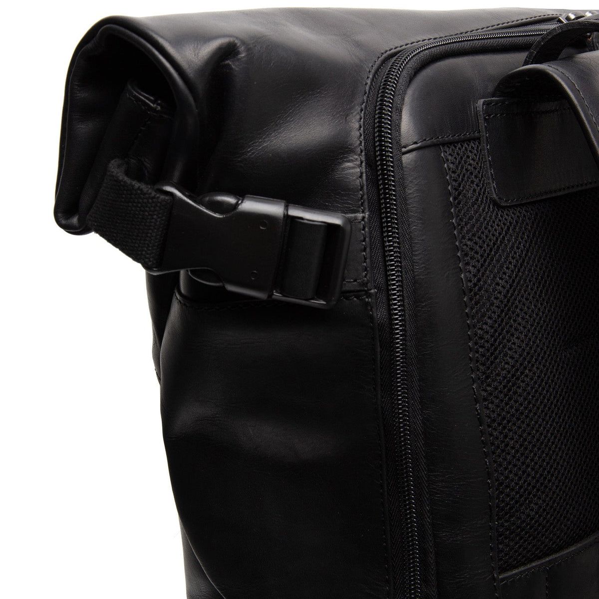 Interior View Showing Dedicated Padded Laptop Sleeve &amp; Multi-Compartment Organization