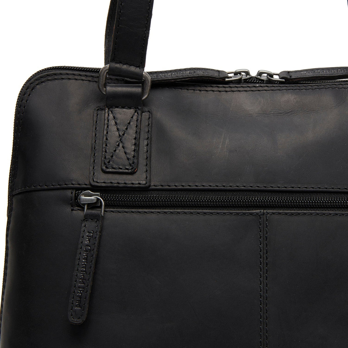Interior View Showing Dedicated Padded Laptop Sleeve & Multi-Compartment Organization
