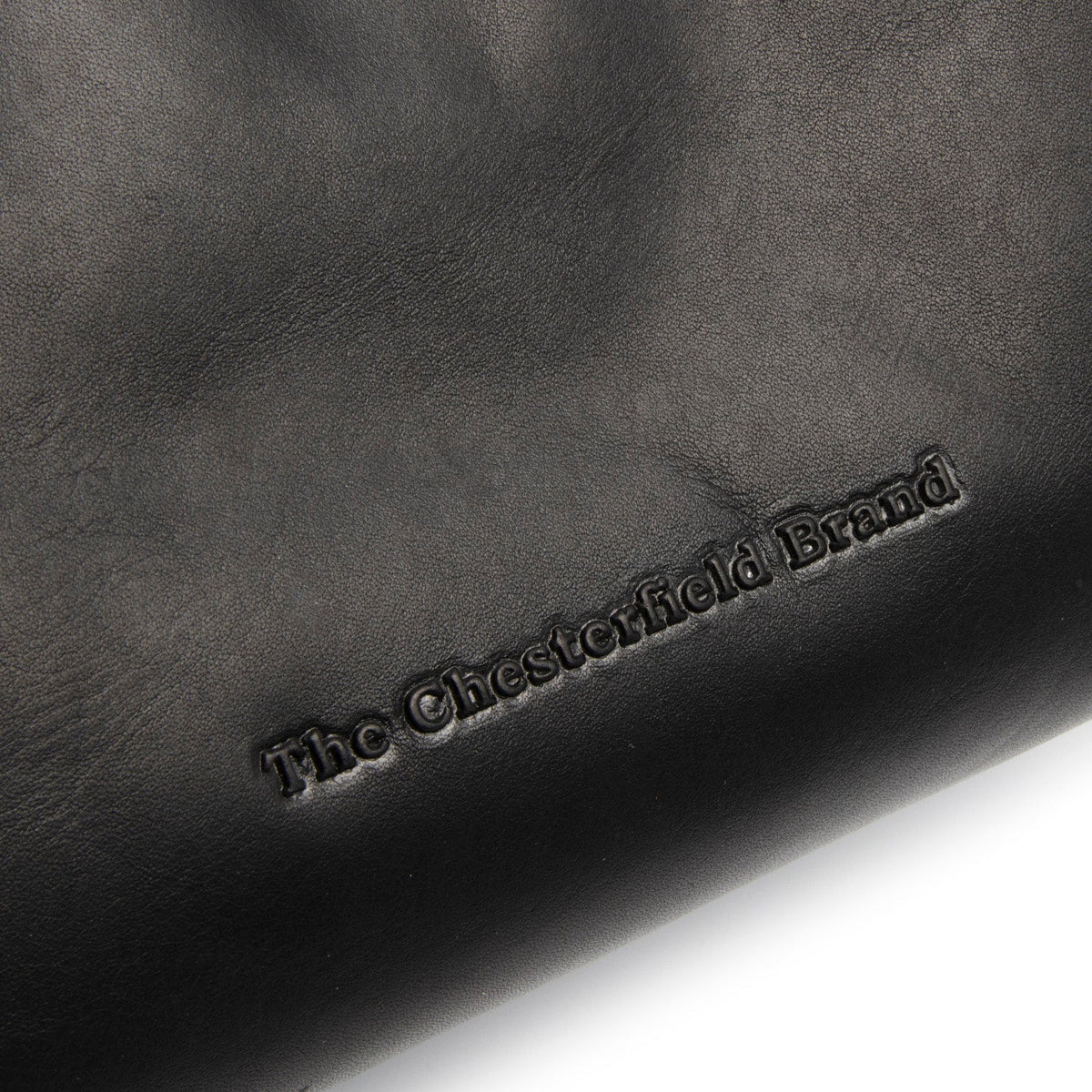 Christie Full-Grain Leather Shoulder Bag - Structured Side Profile Showing Gusset Depth &amp; Expansion Capacity