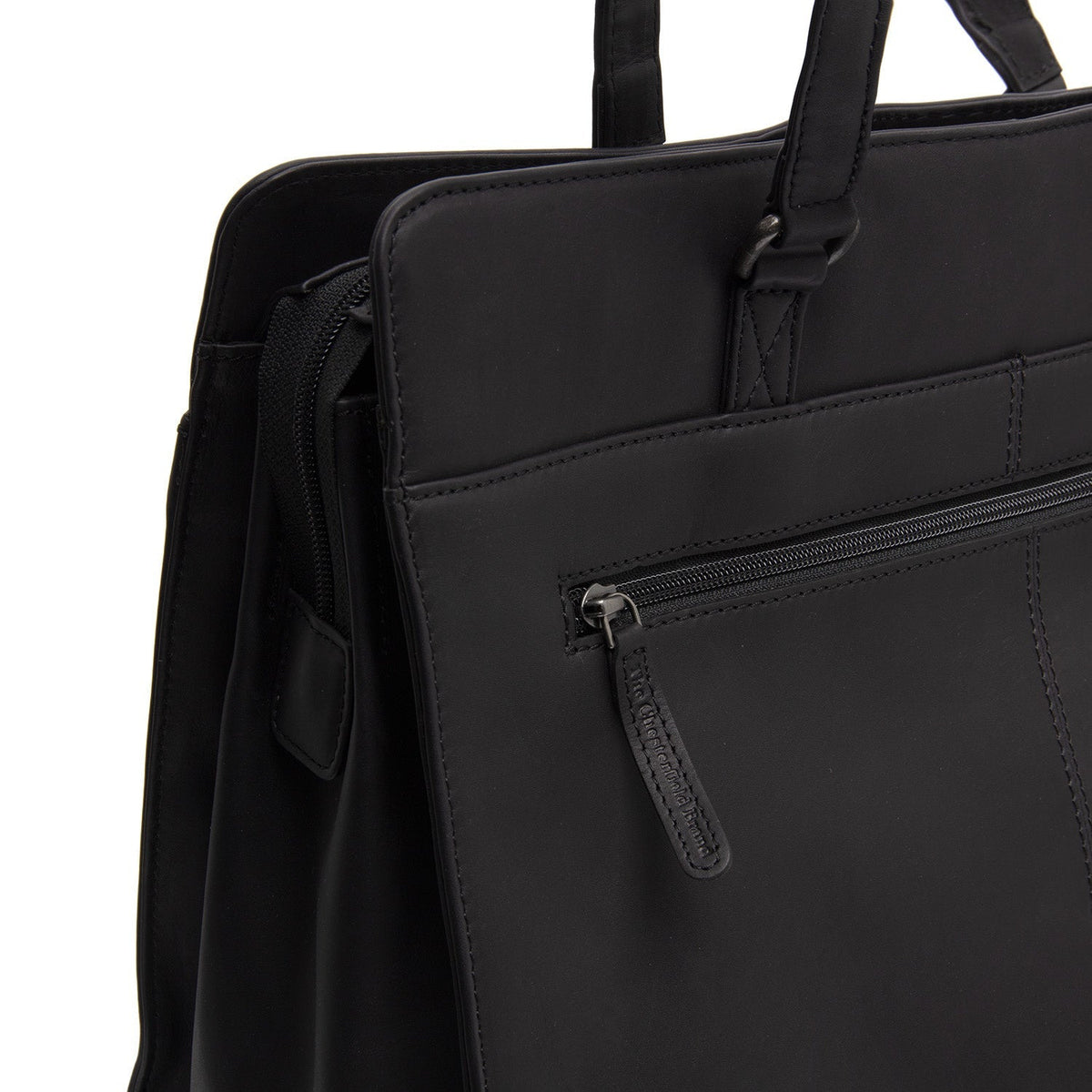 100% Full-Grain Wax Pull-Up 100% Full-Grain Leather Grain Texture &amp; Handcrafted Patina Detail