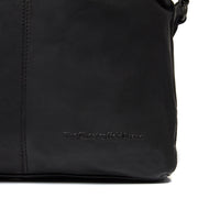 Classic 100% Full-Grain leather Bag - Rear Perspective Showing Reinforced Leather Straps &amp; Stitching