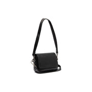 Marcella Full-Grain Leather Shoulder Bag in Classic 100% Full-Grain Leather - Full Exterior Front Profile View | Buy Online