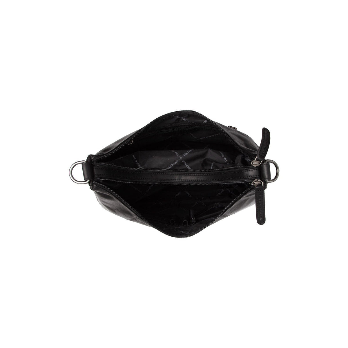Marle Full-Grain Leather Shoulder Bag - Structured Side Profile Showing Gusset Depth &amp; Expansion Capacity