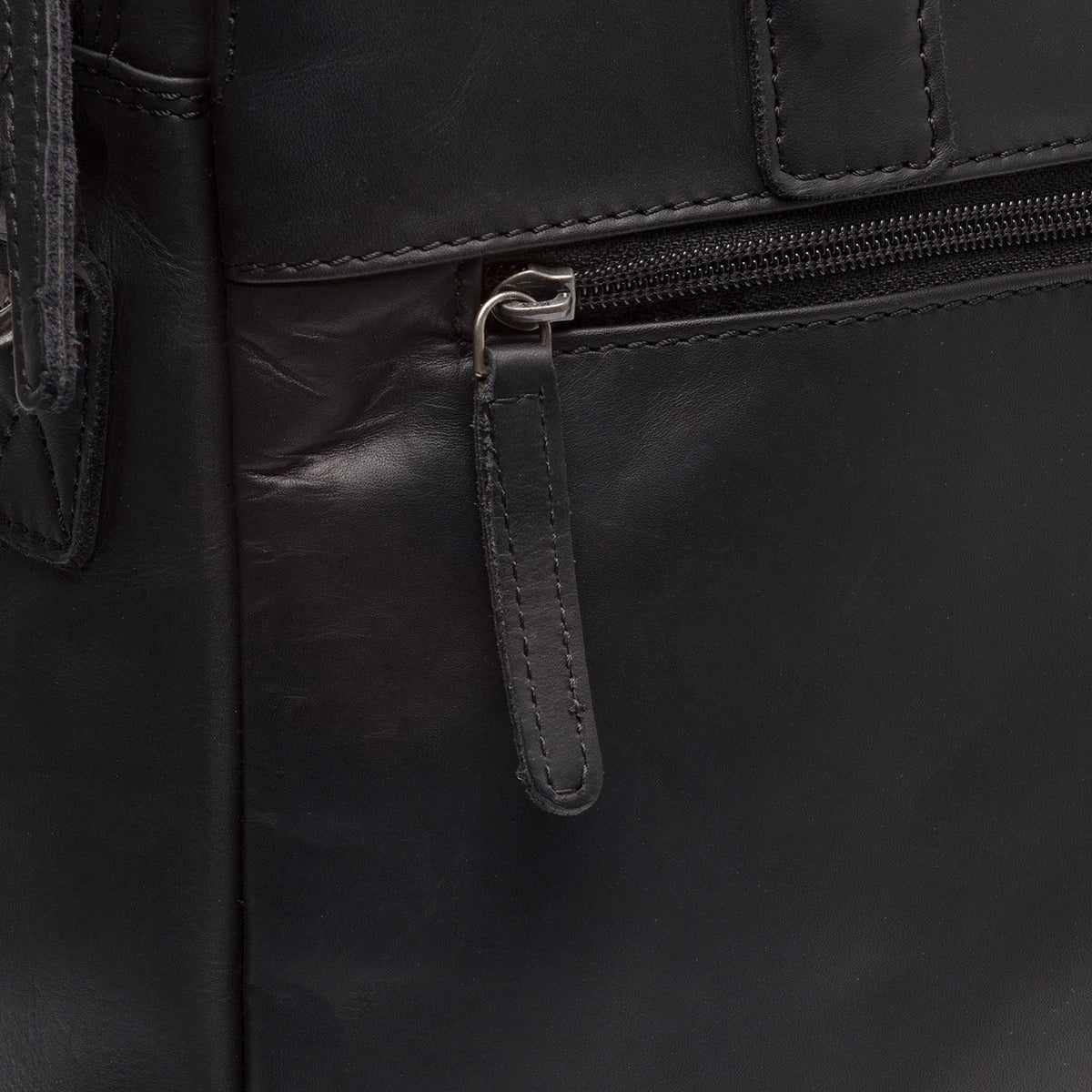 Interior View Showing Dedicated Padded Laptop Sleeve &amp; Multi-Compartment Organization