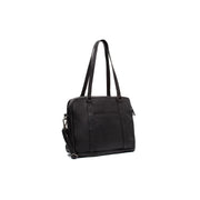 Pretoria Full-Grain Leather Shoulder Bag in Classic 100% Full-Grain Leather - Full Exterior Front Profile View | Buy Online