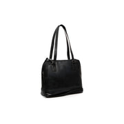Seron Full-Grain Leather Shoulder Bag in Classic 100% Full-Grain Leather - Full Exterior Front Profile View | Buy Online