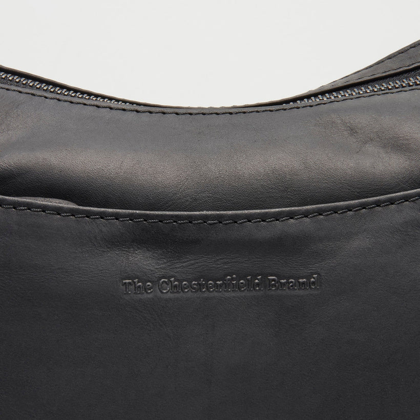 Tivra Full-Grain Leather Shoulder Bag