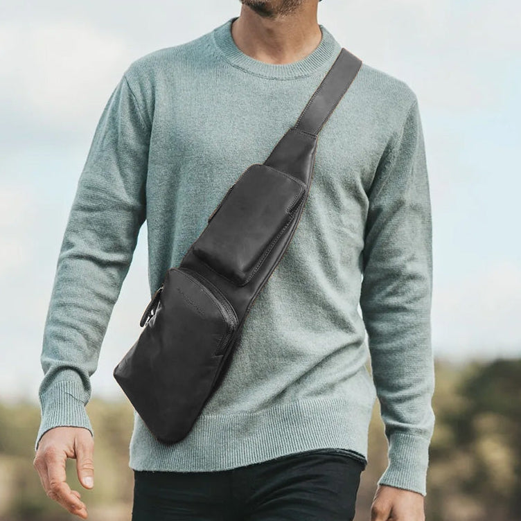 Leather Sling Bag Logan