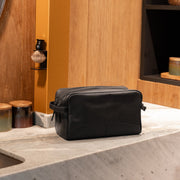 Classic 100% Full-Grain leather Goods - Back View Showing Tailored Shoulder Fit &amp; Clean Hemline